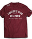 Killcrew Fighter's Club Graphic Maroon T-Shirt