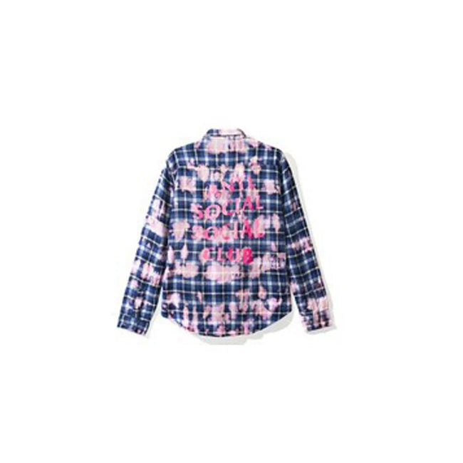 GX ASSC anti shirt tie dye social loose club plaid jacket design niche layering shirt trend (11) Hover Image