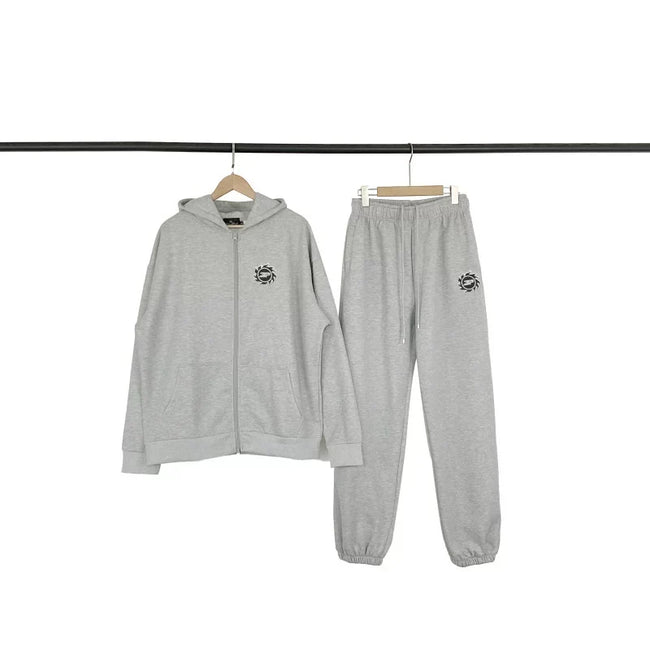 Broken Planet Circle Logo Zip Hoodie Jogger Set - 4 Colors Available Main Image