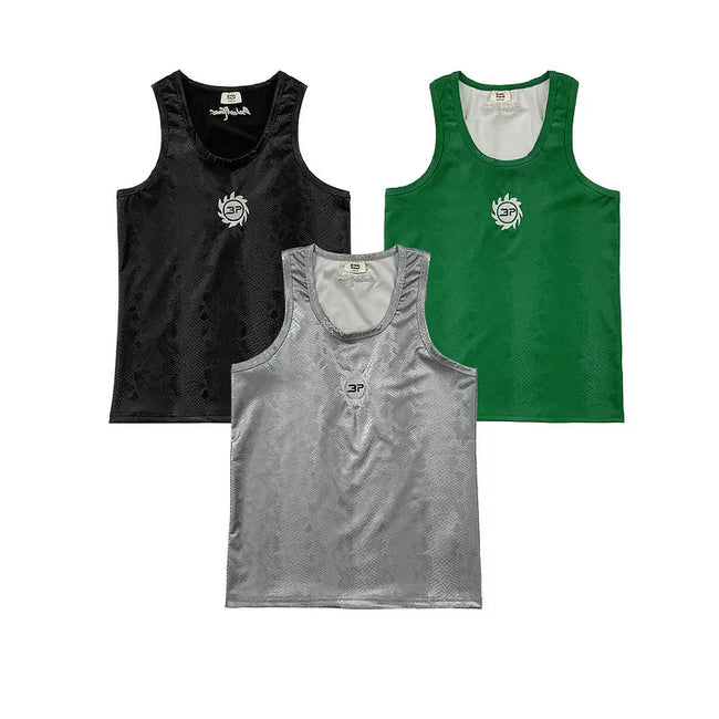 Broken Planet Snake Mesh Tank Top - 3 Colors Available Main Image