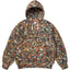 Supreme Allover Print Zip-Up Hooded Sweatshirt - Multi