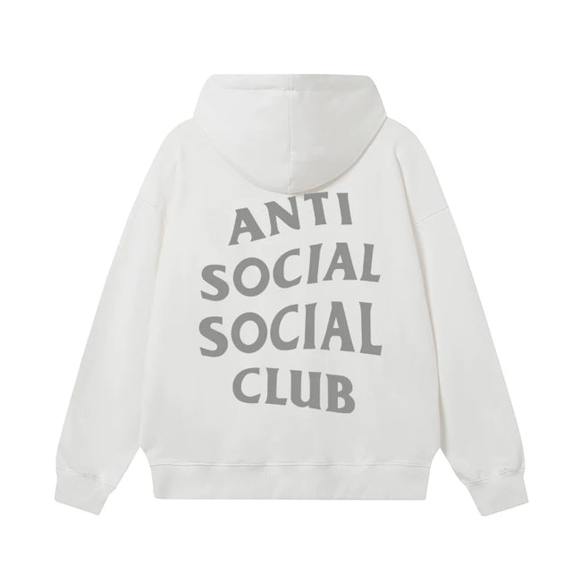 ANTI SOCIAL SOCIAL CLUB ASSC Basic Reflective Chinese Loong Print Autumn Winter Hoodie (1) Hover Image