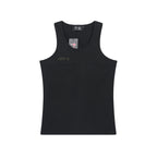 Thug Club Metal Buckle U-Neck Tank Top, Y2K Gothic Sleeveless Vest