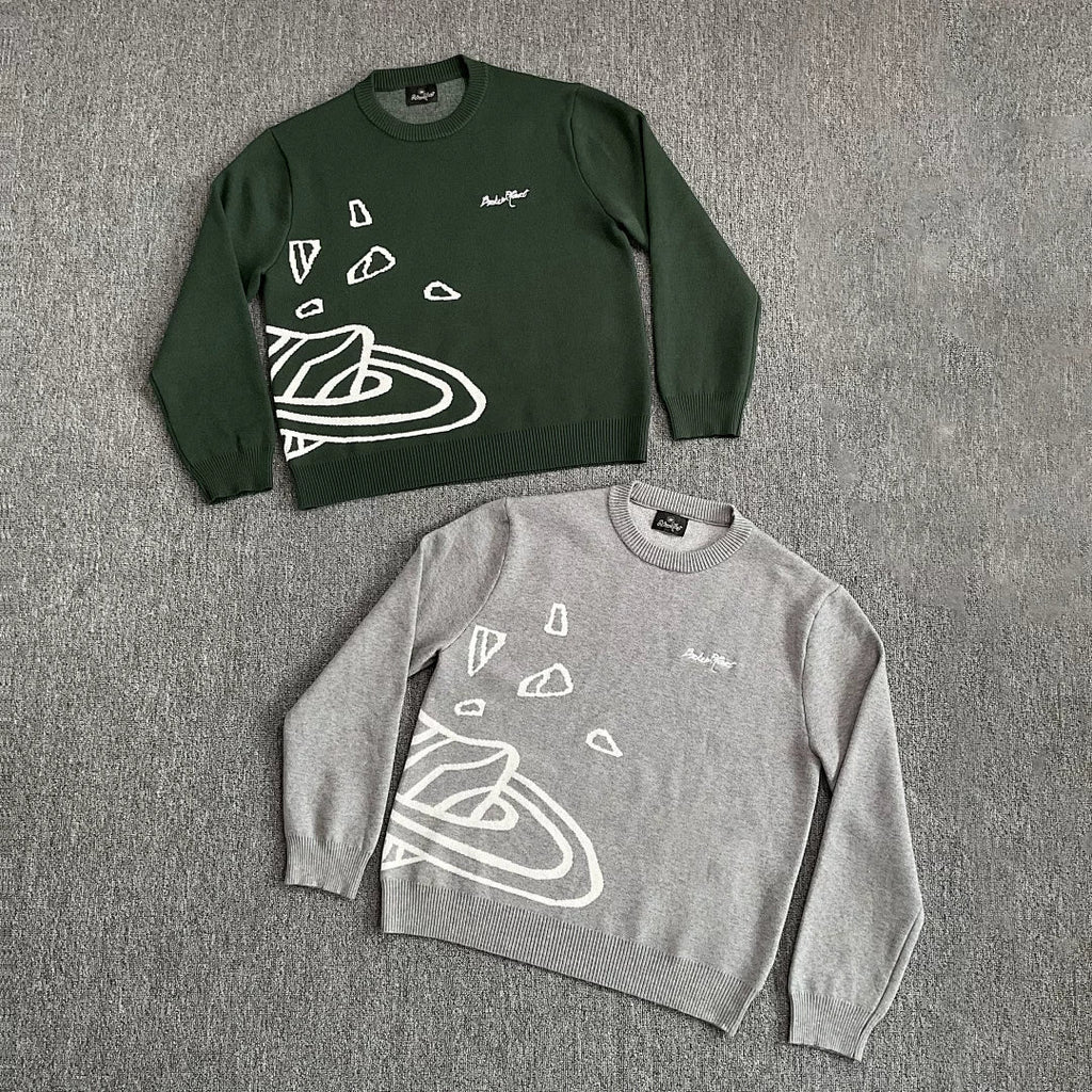 Broken Planet Cracked Planet Knit Sweater - 4 Colors Available