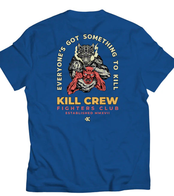 Killcrew Everyone's Got Something To Kill Graphic Royal Blue T-Shirt Hover Image