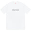Supreme Chalk Box Logo Cotton Tee – White
