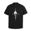 Thug Club Skull Cross Sword Oversized T-Shirt, Unisex