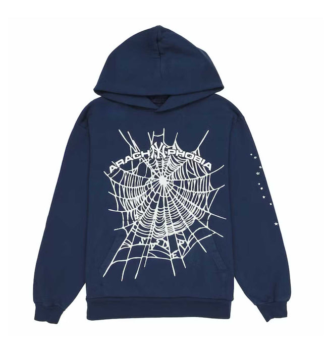Sp5der Arach NY Phobia Hoodie Navy Hover Image