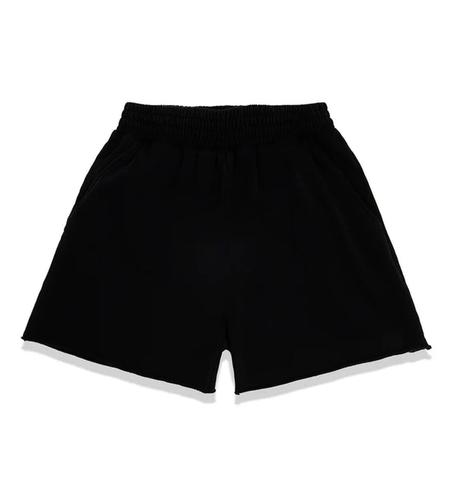 Sp5der OG Logo Sweat Shorts Black Main Image