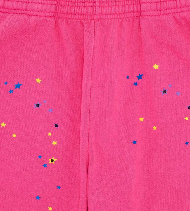 Sp5der P*nk Sweatpants V2 Pink Main Image