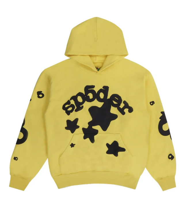 Sp5der Beluga Hoodie Gold Hover Image