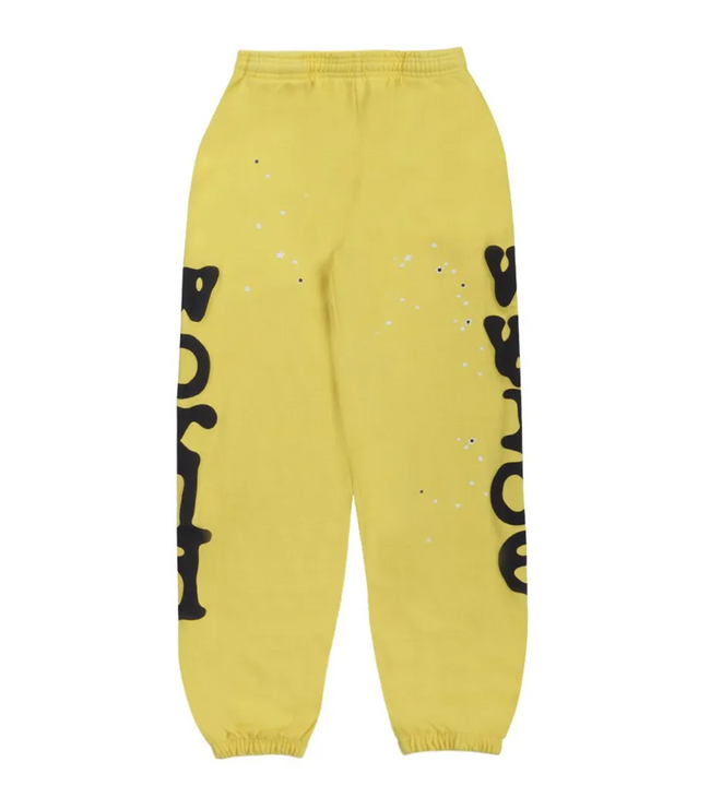 Sp5der Beluga Sweatpants Gold Hover Image