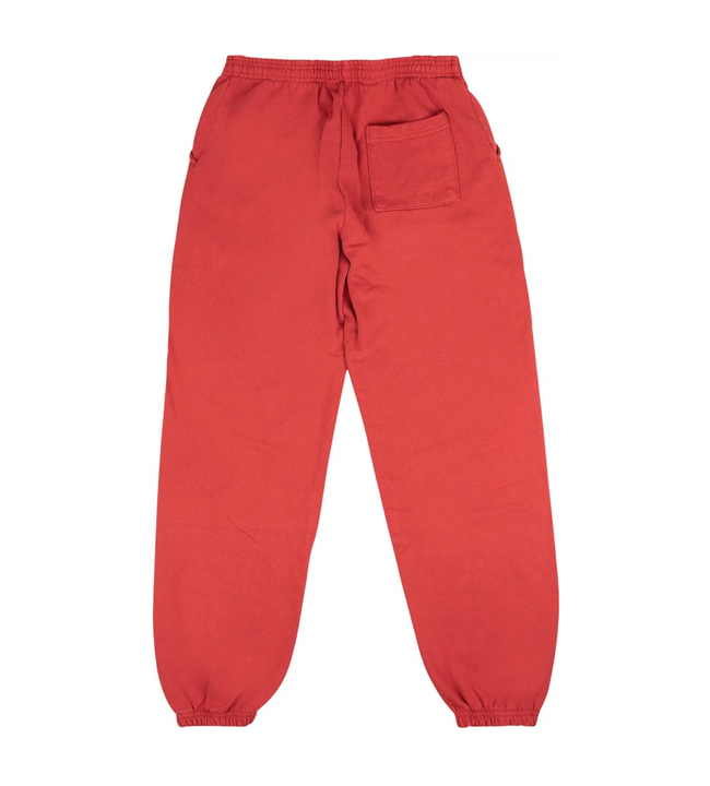 Sp5der 555 Angel Number Sweatpants Red Main Image