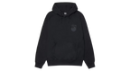 Stussy 8 Ball Pigment Dyed Hoodie Black