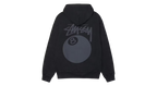 Stussy 8 Ball Pigment Dyed Hoodie Black