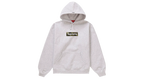 Supreme Box Logo Hoodie Ash Grey (FW23) (P)