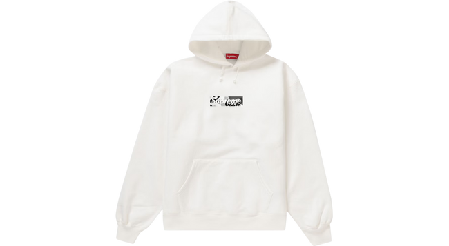 Supreme Miami Box Logo Hoodie White Hover Image