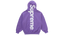 Supreme Satin Applique Hoodie Violet (FW25)