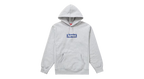 Supreme Bandana Box Logo Hoodie Heather Grey (FW19) (P)