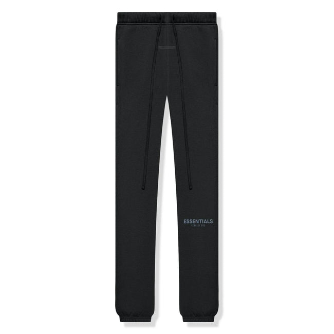 Fear Of God Essentials Black Reflective Lounge Sweatpants (SS21) Hover Image