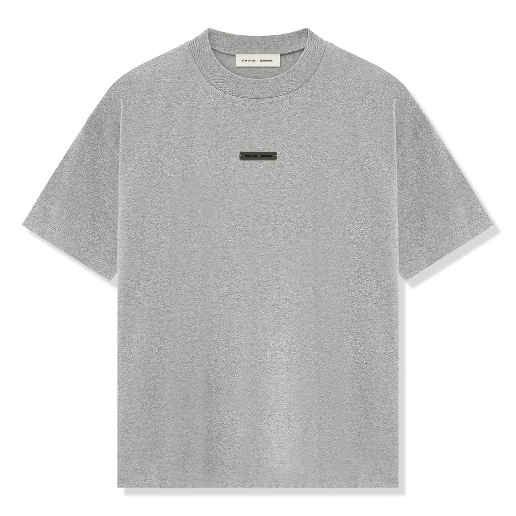 Fear Of God Essentials Classic Concrete Heather T-Shirt (FW25)