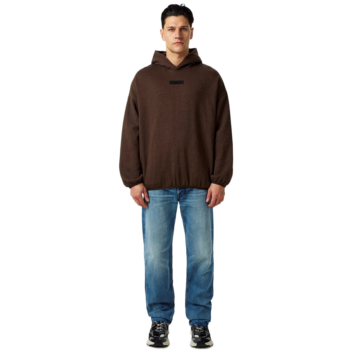 Fear Of God Essentials Core Collection Heather Wood Hoodie (SS24)
