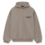 Fear Of God Essentials Fleece Heather Grey Hoodie (FW24)