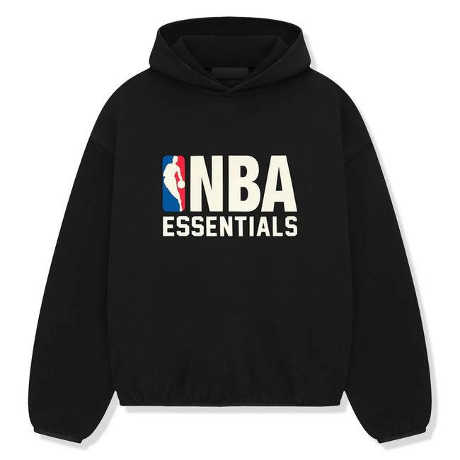 Fear Of God Essentials x NBA Black Hoodie Hover Image