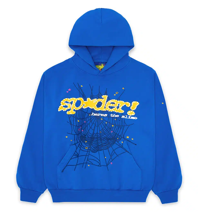 Sp5der TC Marina Hoodie Blue Hover Image